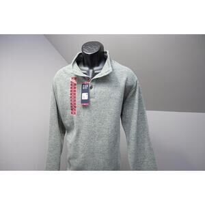 Gap Button Up Sweater Casual Marled‎ Green Pullover Mens Size XL NWT